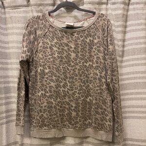 Leopard Print Women's Sweater